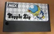 Topple Zip box art for MSX